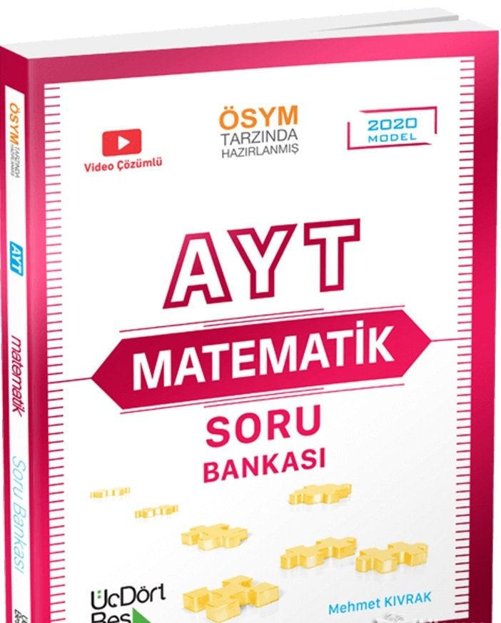 ÜÇ DÖRT BEŞ AYT MATEMATİK SORU BANKASI
