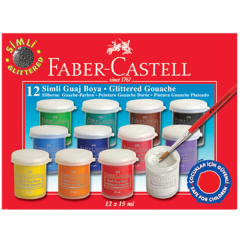 FABER GUAJ BOYA 12 RENK SİMLİ YENİ