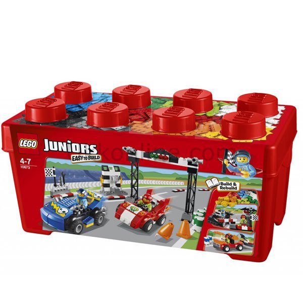 LEJ10673 JUN-ARABA YARIŞI /Juniors 4-7 yaş LEGO