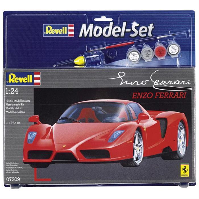 Model Set Ferrari Enzo 1:24 Ölçek Maket Araba