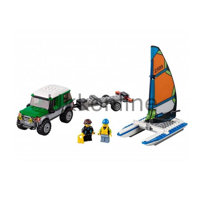Lego 60149 City İtfaiye 4x4 Catamaran