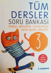 3.SINIF TÜM DERSLER SORU BANKASI TUDEM YAYINLARI