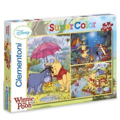25180 WINNIE THE POOH 3x48 Parça Puzzle /SUN-CLE