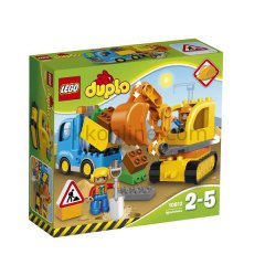 LED10812 DUP-KAMYON ve PALETLİ KAZIYICI /Duplo 2-5 yaş LEGO