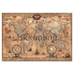 EDUCA 1000 PUZZLE 15159 ANTIQUE WORLD MAP