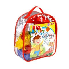 0707 BİG BLOCKS LEGO 39PCS SIRTÇANTALI