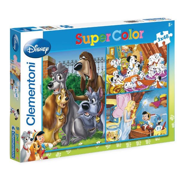 25186 D.CLASSIC 3x48 Parça Puzzle /SUN-CLE