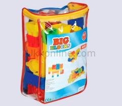 0709  BİG BLOCKS LEGO 63PCS SIRTÇANTALI