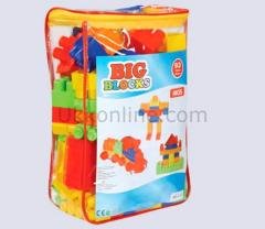 0711 BİG BLOCKS LEGO 93PCS SIRTÇANTALI