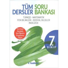 7.SINIF TÜM DERSLER SORU BANKASI TUDEM YAYINLARI