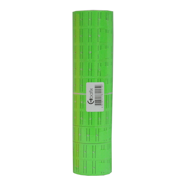 BAFİX MAKİNE ETİKETİ YEŞİL 10 LU