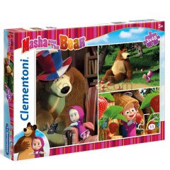 25202 MASHA AND THE BEAR 2 3x48 Parça Puzzle /SUN-CLE