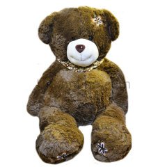 7796450A DEV ÇİÇEKLİ PELUŞ AYI
