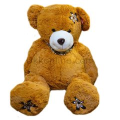 7796450A DEV ÇİÇEKLİ PELUŞ AYI