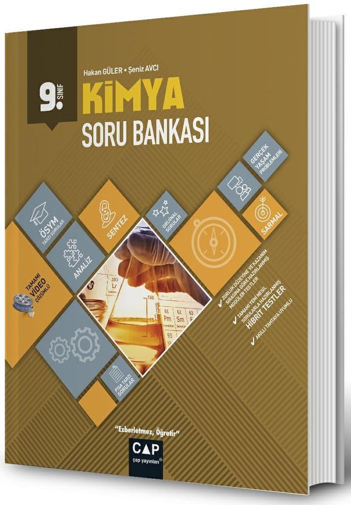 9. Sınıf Anadolu Lisesi Kimya Soru Bankası Çap Yayınları