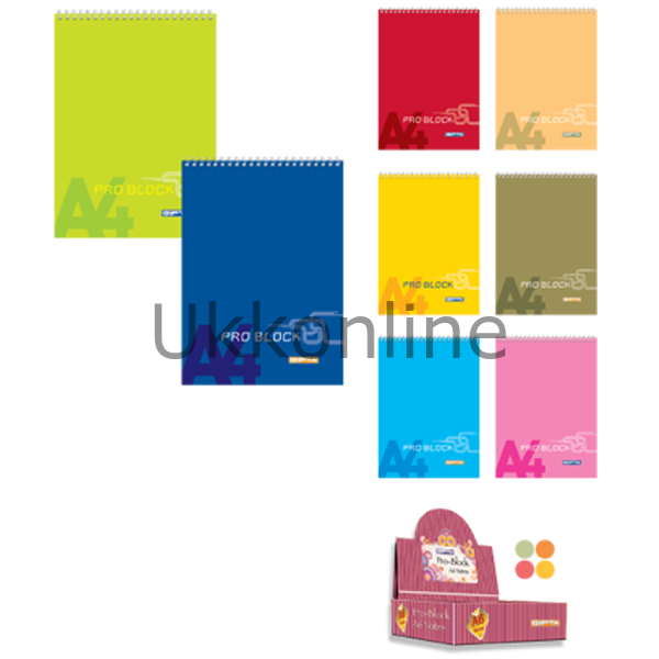 GIPTA BLOKNOT PRO BLOCK SPR K KPK A4 40YP KARE