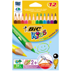 BİC BOYA KALEMİ 12 RENK EVOLUTİON ÜÇGEN