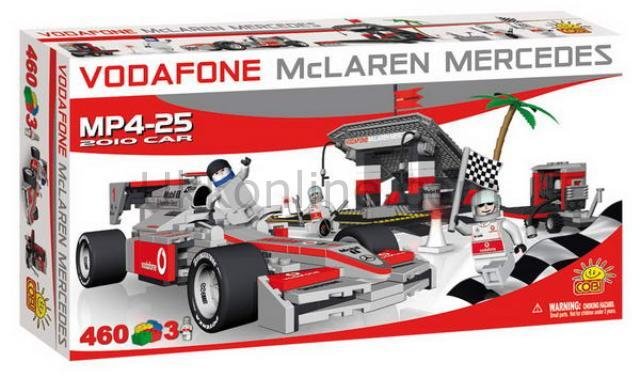 25460 COBI 460PCS MP4-25 2010 CAR MCLAREN