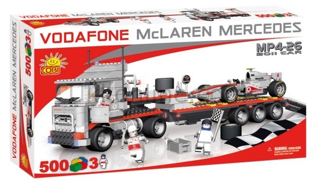 25501 COBI MCLAREN MP4-26 CAR-TRUCK 500PCS