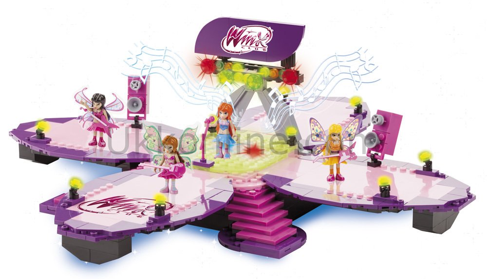 25502 COBI WINX MEGA MUSIC STAGE 500PCS