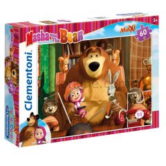 26745 MAXI MASHA AND BEAR 60 Parça Puzzle /SUN-CLE