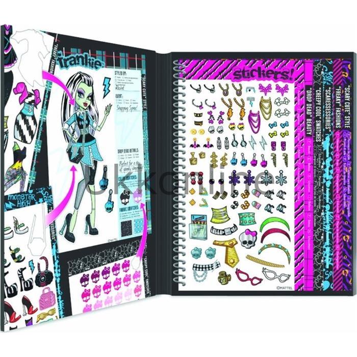 Ottonya 64026 Fashion Angels Monster High Moda Stilisti (700 Çıkartma)