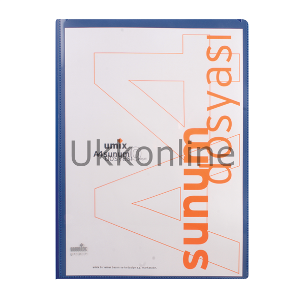 UMİX KATALOG DOSYA STANDART 10 LU LACİVERT