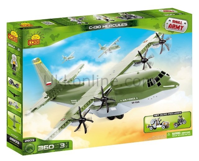 2603 COBI C-130 HERCULES 360PCS SMALL ARMY