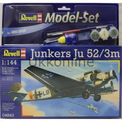 REVELL MODEL SET 64843 JUNKERS JU52/3