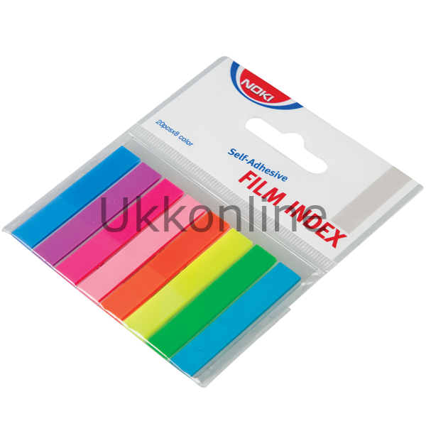 NOKİ İNDEX İŞARET BANT 8 RENK FİLM NO:12401