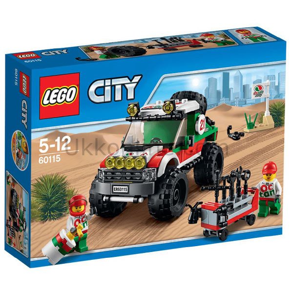 LSC60115 CITY- 4x4 ARAZİ ARACI /City 5-12 yaş LEGO