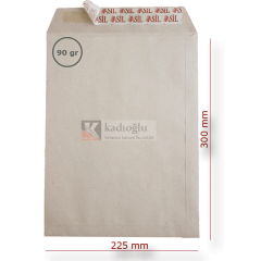 DOĞAN TORBA ZARFI 225-300 KRAFT 90gr SLK