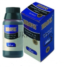 BRONS STAMPA MÜREKKEBİ 30cc YAĞLI MAVİ