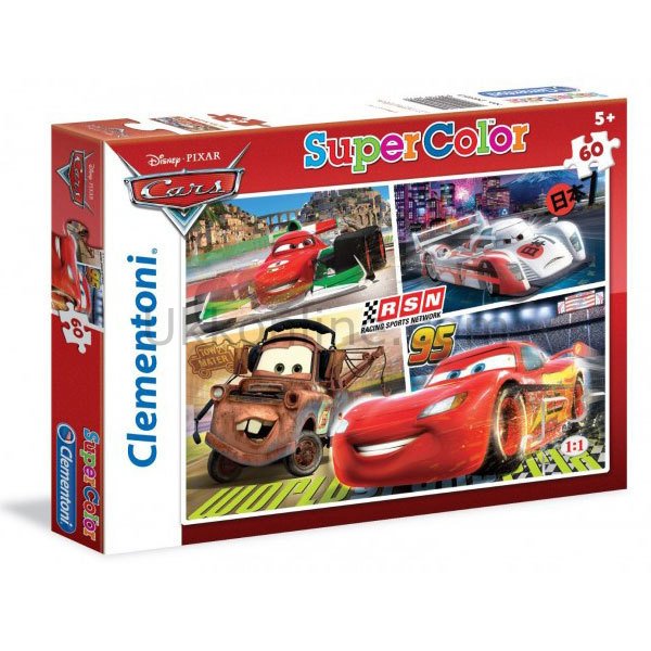 26953 CARS 60 Parça Puzzle /SUN-CLE