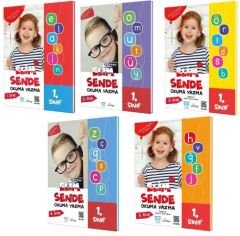 Gendaş Kaya Yayınları 1.Sınıf Elim Sende Okuma Yazma Seti