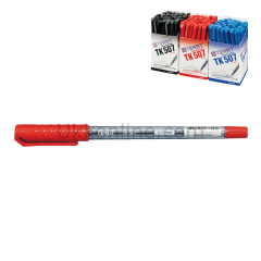 TEMAT TÜKENMEZ KALEM 0,7mm KIRMIZI TK-507