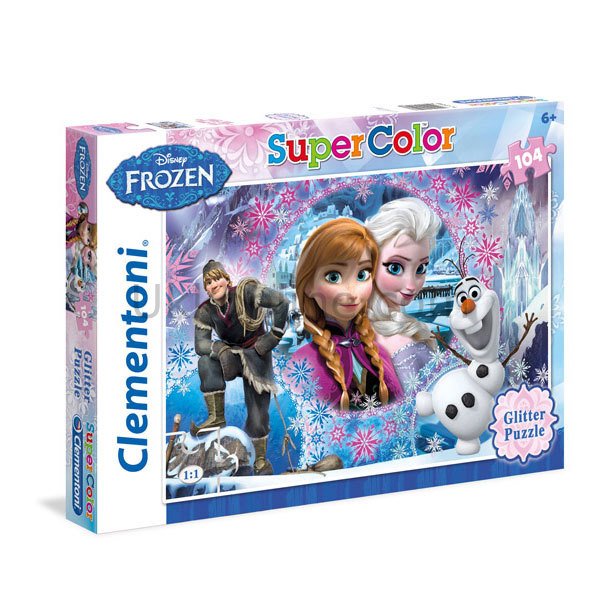 27248 GLITTER FROZEN QUEEN 104 Parça Puzzle /SUN-CLE
