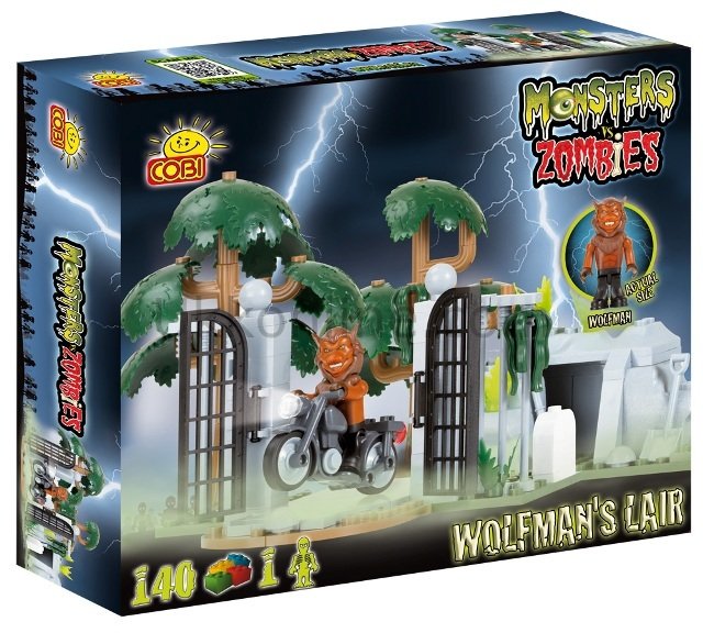 28142 COBI WOLFMANS LAIR 140PCS MVZ