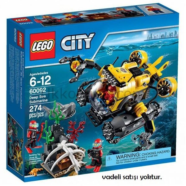 LSC60092 CITY-DENİZALTI /City 8-12 yaş LEGO
