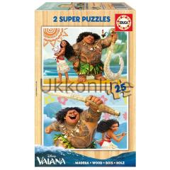 Educa Çocuk Ahşap 2x25 16949 Vaiana
