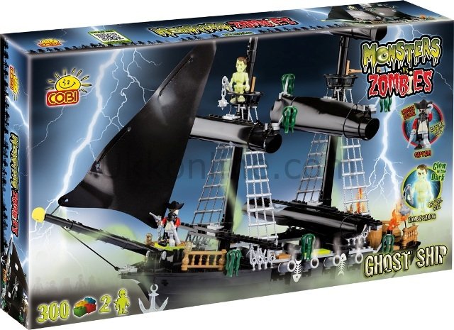 28300 COBI GHOST SHIP 300PCS MVZ