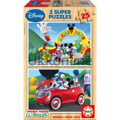 EDUCA COCUK AHSAP 2x25 PUZZLE 13470 MICKEY MOUSE CLUB HOU
