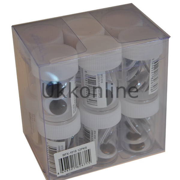 BAFİX OYNAR GÖZ BFX-1018 SİYAH 20 mm