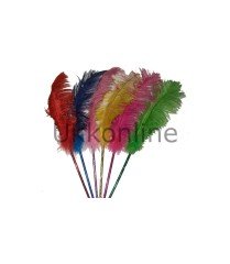 TAROS VINTAGE LABEL KUŞ TÜYÜ 25 CM TÜKENMEZ KALEM