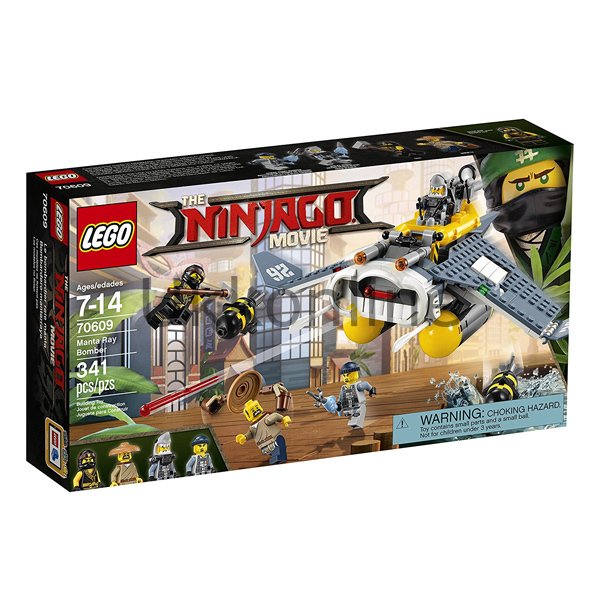 LSL70609 NINJAGO MANTA RAY BOMBACISI /Ninjago 7-14 yaş /341pcs/ LEGO