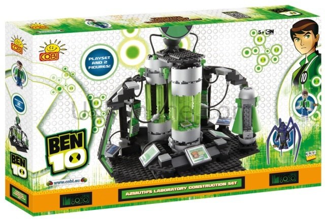 28450 COBI BEN10 AZMUTHS LAB 332PCS