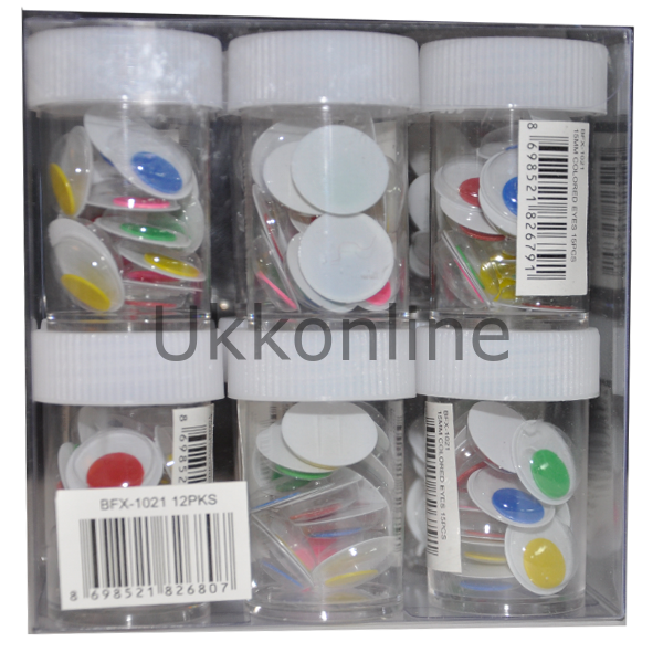 BAFİX OYNAR GÖZ BFX-1021 RENKLİ 15 mm