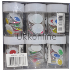 BAFİX OYNAR GÖZ BFX-1021 RENKLİ 15 mm