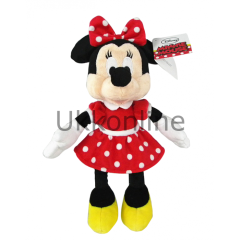 OTTONYA 6229 Disney Peluş Minnie Kırmızı Elbiseli 25 cm