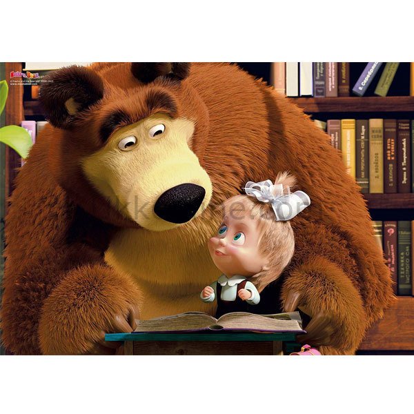 27933 MASHA AND BEAR 104 Parça Puzzle /SUN-CLE